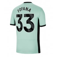 Chelsea Wesley Fofana #33 Tredjeställ 2023-24 Kortärmad